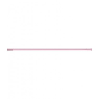 Карниз для штор ванных комнат, прямой, розовый – RIA0202